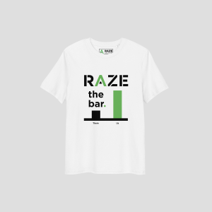 RAZE The Bar Premium T-Shirt - White